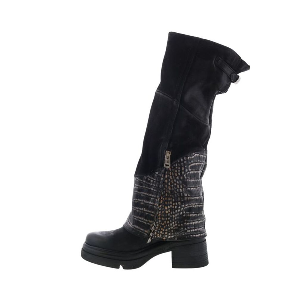 A.S. 98 Womens Everton Black Boots (NWT) - Picture 5 of 7